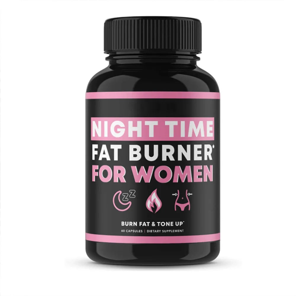 Night Time Weight Loss Pills for Women, Appetite Suppressant & Metabolism Booster, Nighttime Supplement Slimming While You Sleep