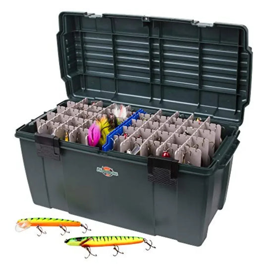 6127ZR Maximizer Large Lure Storage Box with Zerust AntiCorrosion Technology for Marine Fishing Gear Organization Deep Green Dr