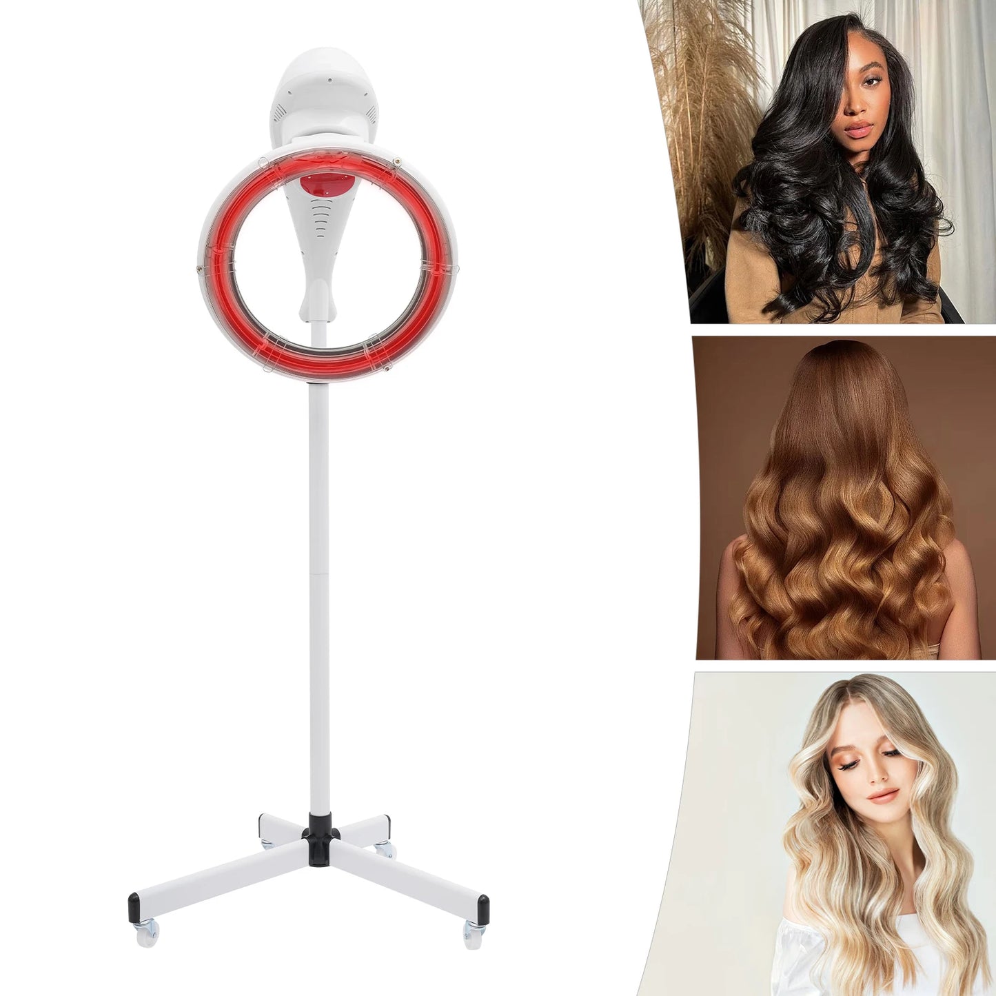 Stand Salon Hair Dryer Professional Infrared Hair Color Processor Perm Styling Hair Processor Stand Hair Dryer
