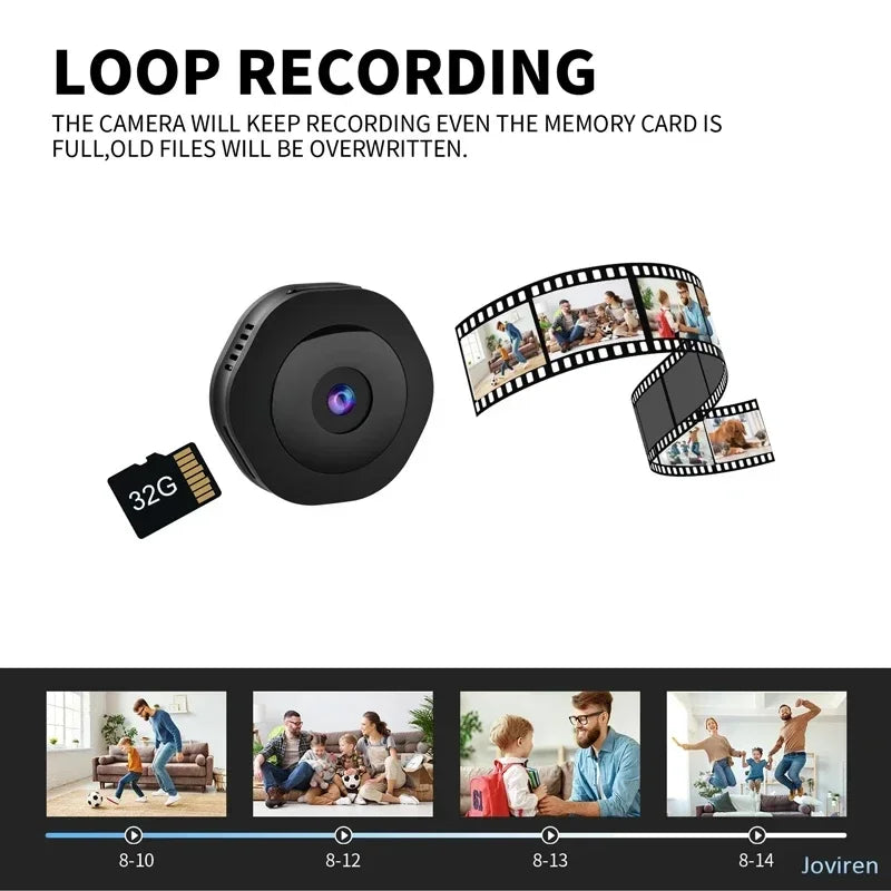 4K 1080p HD Mini Wireless Camera Portable Cam Invisible Night Version Camcorder Wifi Remote Monitor Video Voice Recorder Cameras