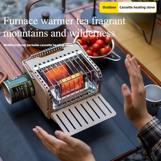 Outdoor Mini Heating Stove Camping Gas Stove Fishing Camping Heater Outdoor Portable Car 2024 Winter Camping Outdoor Supplies