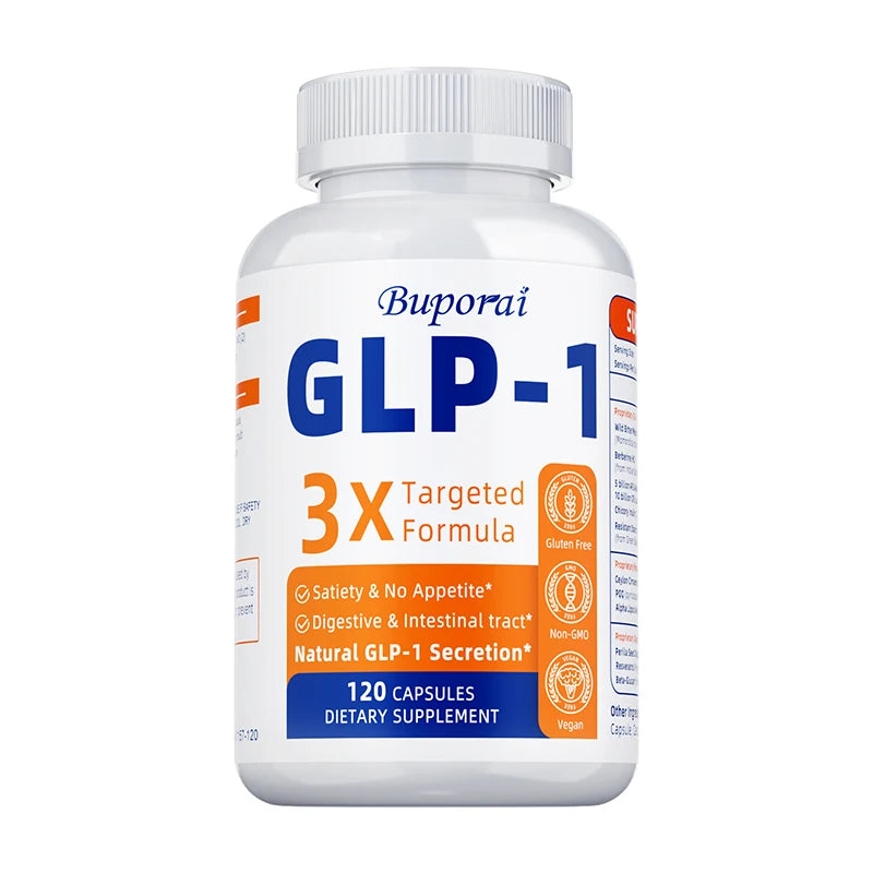 GLP-1 Supplement - Promote Metabolism, Support Intestinal and Digestive Health, Efficient Absorption, Anti-oxidation - 120pcs
