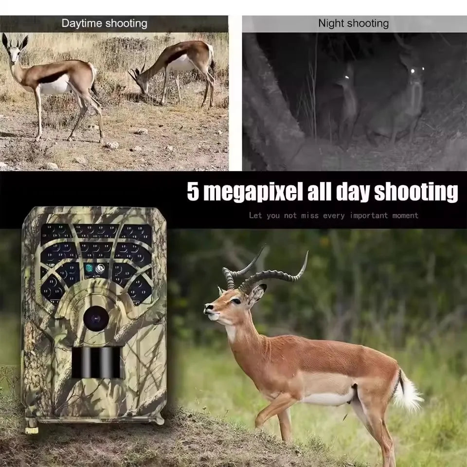 Hunting Trail Camera 20MP 1080P 940nm Infrared Night Vision Motion Activated Trigger Security Cam Outdoor Wildlife Photo Traps