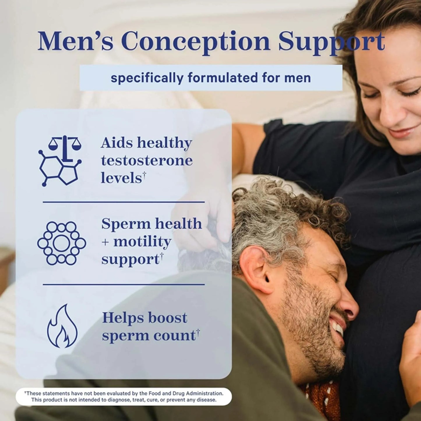 Men's Fertility Support, Ginseng, Multivitamins, Multiminerals, L-Carnitine, Maca, Niacin, Chromium - 120 Capsules