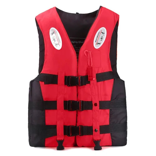 Life Jacket for Adults Children, Water Sports Safety Men Women Life Vests for Water skiing Rafting Surfing Kayaking Lifeguard