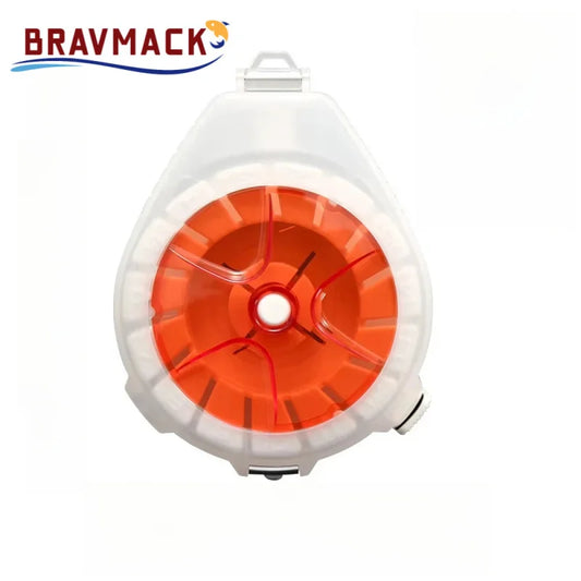 BRAVMACK Carbon Line Box Multifunction Fishing Line Winding Board Storage Box with AntiReversal Device Fishing Accessories Tools