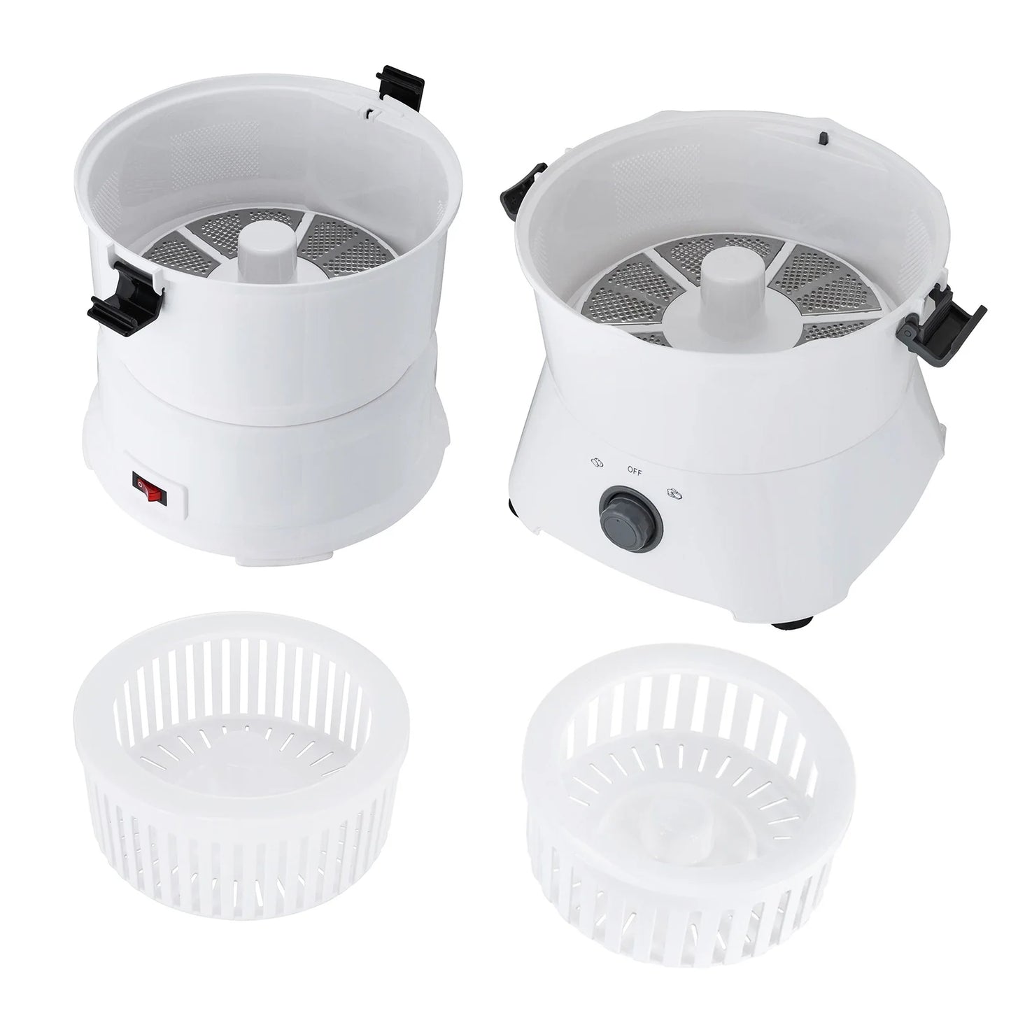 85W Electric Potato Peeler One-button Drive Automatic Peeler Spinner for Kitchens Restaurant Fast Food Shops