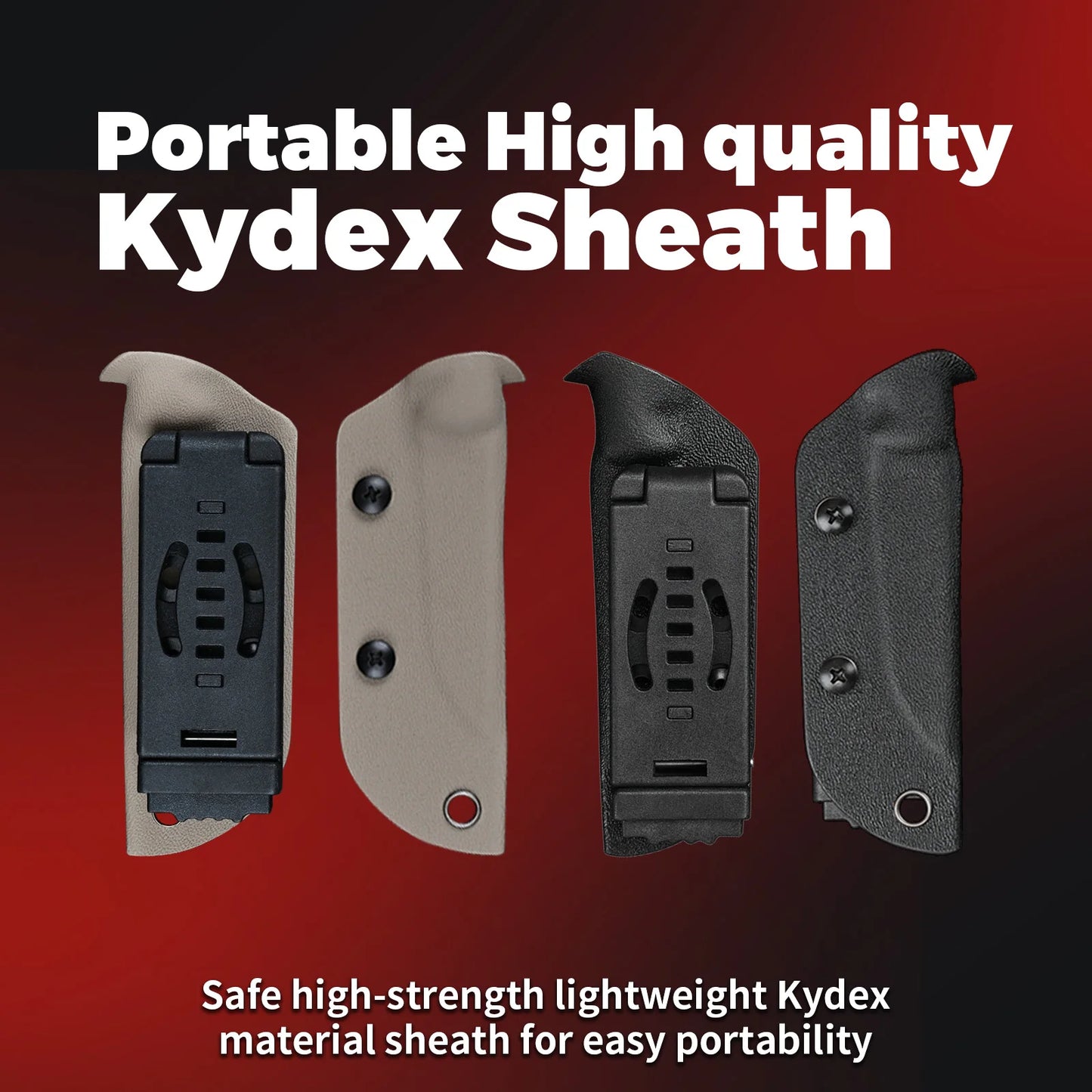 SDOKEDC Knives DC53 Steel Fixed Blade Knife Micarta Handle For Mens Gift EDC Outdoor Survival Camping Fishing