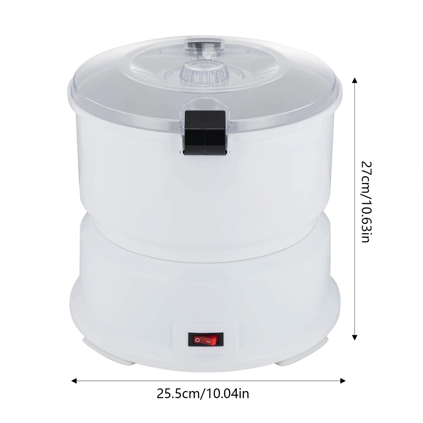 85W Electric Potato Peeler One-button Drive Automatic Peeler Spinner for Kitchens Restaurant Fast Food Shops