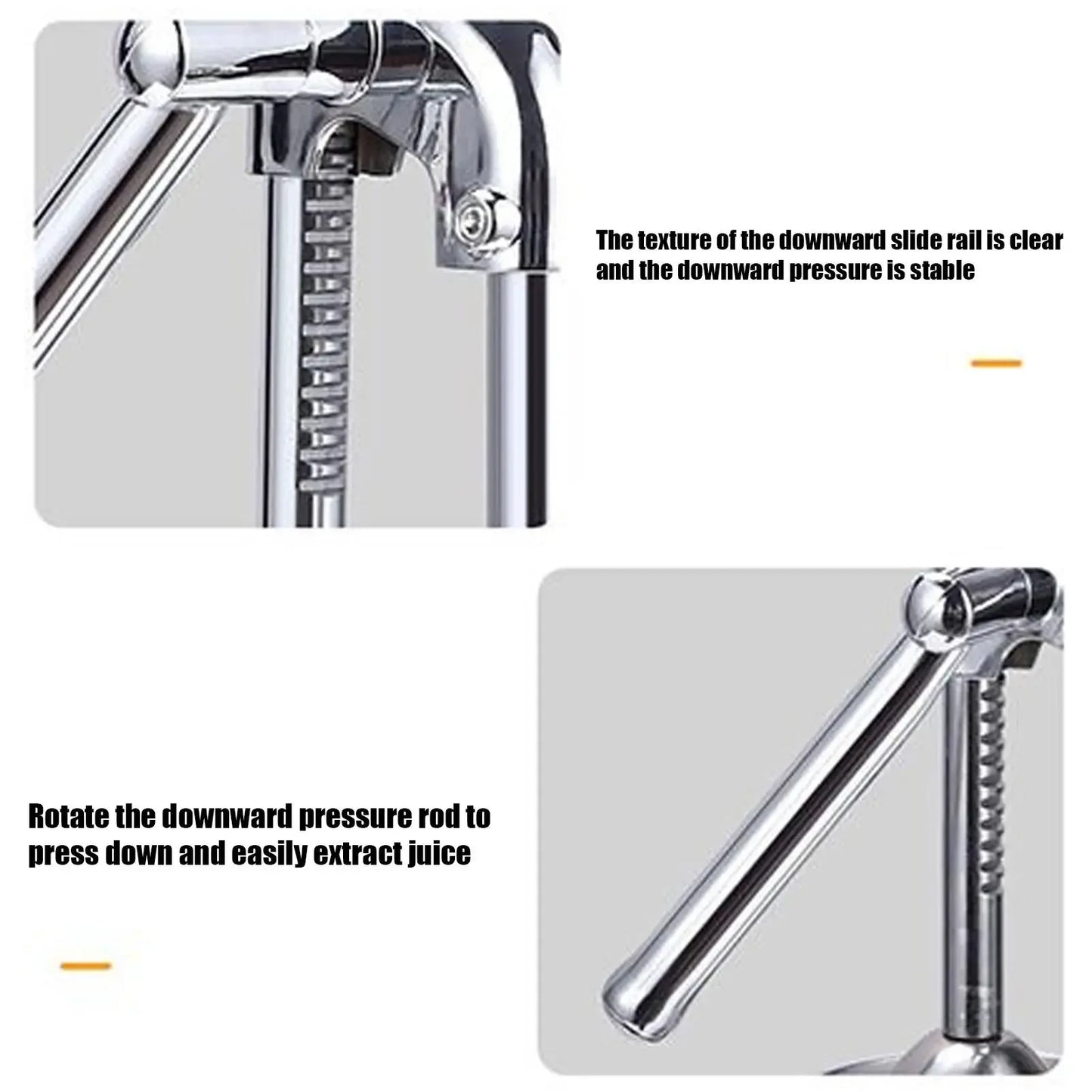 Stainless Steel Manual Juicer Handheld Vegetable Fruit Orange Juice Maker Home Squeezer Extractor Citrus Press Kitchen Tools