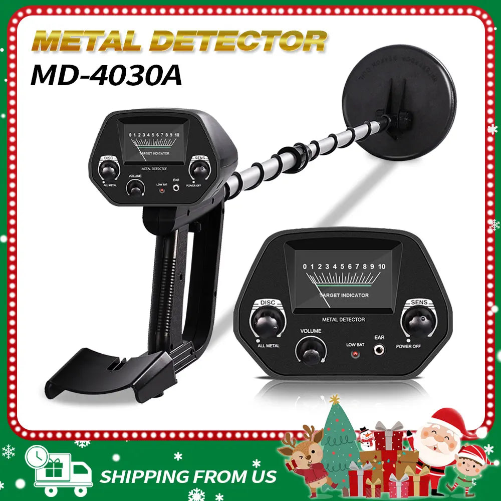 Foldable Underground Metal Detector TX-630 Adjustable Folding Metal Detector with High Accuracy Treasure Waterproof Search Coil