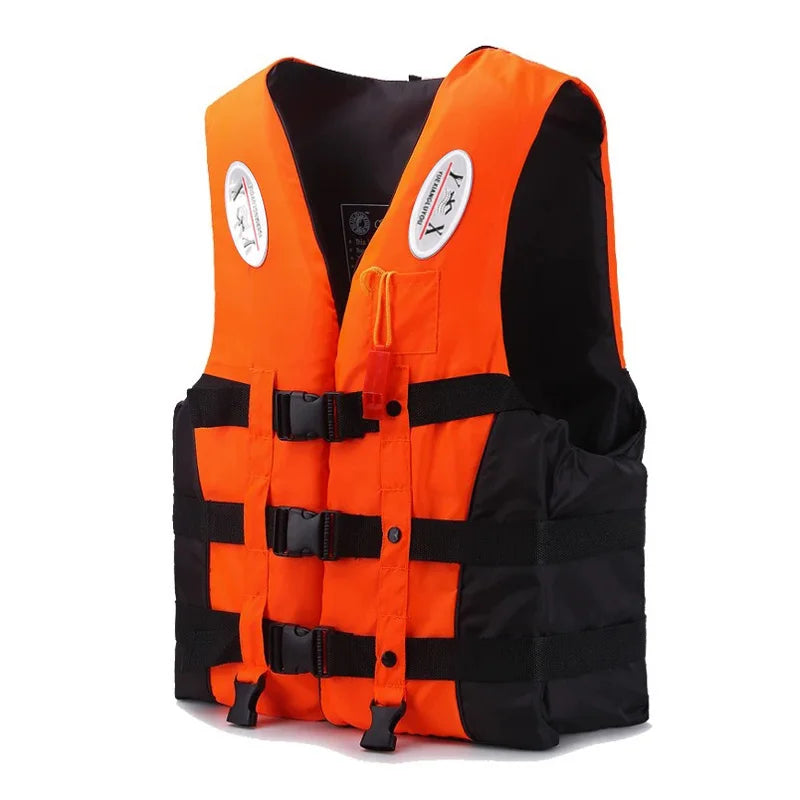 Life Jacket for Adults Children, Water Sports Safety Men Women Life Vests for Water skiing Rafting Surfing Kayaking Lifeguard