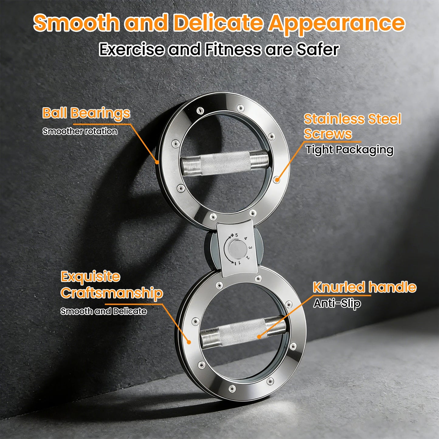 Rotator Machine Multifunctional Grip Strength Trainer 8 to 15 Pounds Adjustable Forearm Exerciser