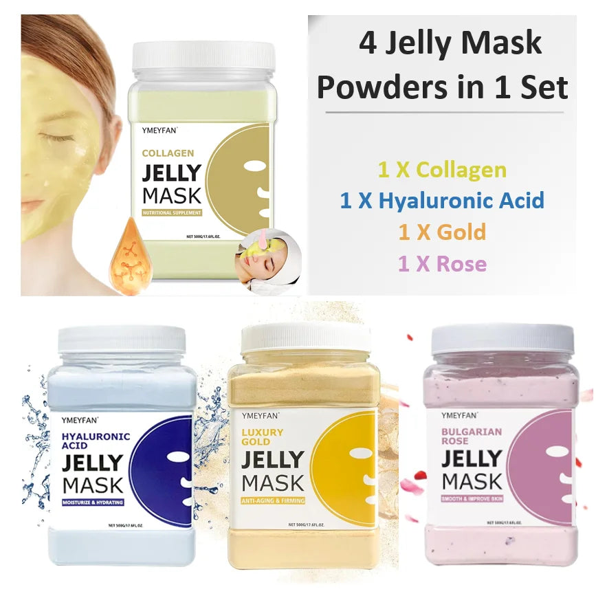 Jelly Face Mask Powder for Facials Esthetician Supplies Professional Beauty Skin Care Wholesale Bulk Mask