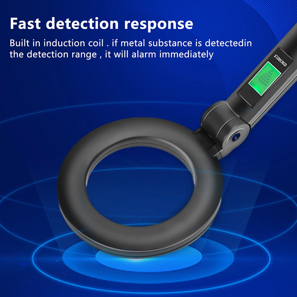 DM3004A Professional LED Metal Detector Handheld Pinpointer with Alarm Scanner Security Checker Gold Finder Metal Detect Tools