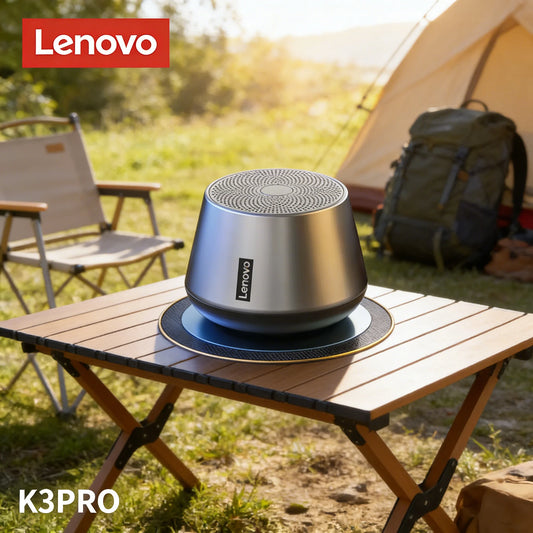 New Lenovo K3 Pro camping stereo wireless Bluetooth speaker HIFI sound quality Lenovo portable stereo surround sound udio player