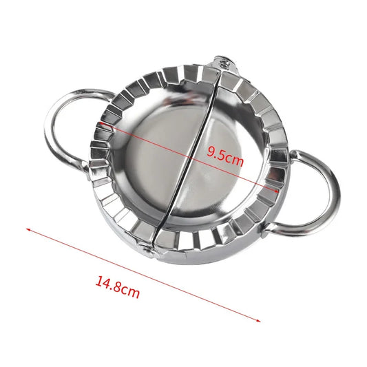 Stainless Steel Dumpling Maker Dumpling Skin Mold Ravioli Maker Press Pie Making Press Wrapper Pastry Maker Kitchen Accessories