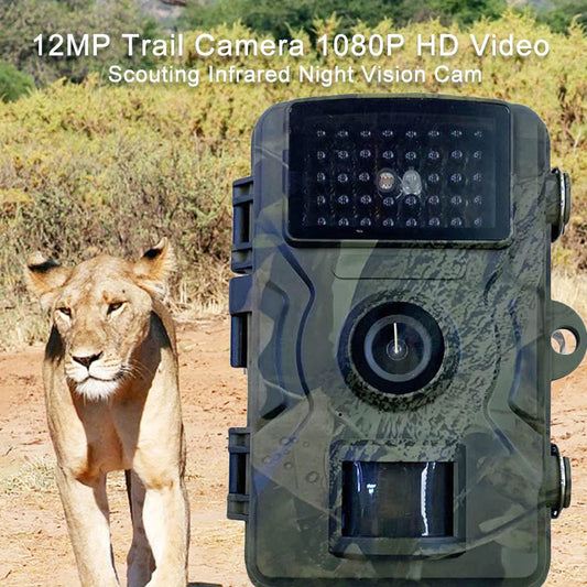 Hunting Trail Camera Waterproof Hunting Camera Motion Activated Infrared Night Vision Security Cam for Scouting Hunting