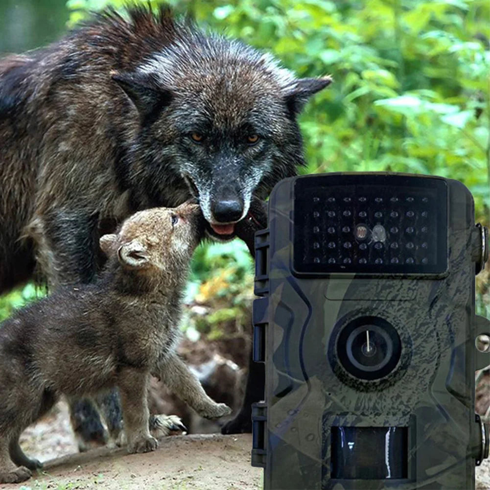 Hunting Trail Camera Waterproof Infrared Night Vision Security Cam Motion Activated Wildlife Camera for Scouting Hunting