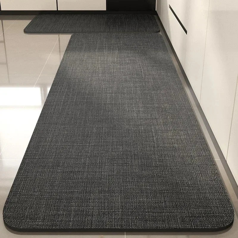 Pvc Kitchen Carpet Non-slip Oil-proof Rug Waterproof Leather Floor Mat Modern Long Strip Carpets Alfombra De Cocina 주방 미끄럼 방지 카펫