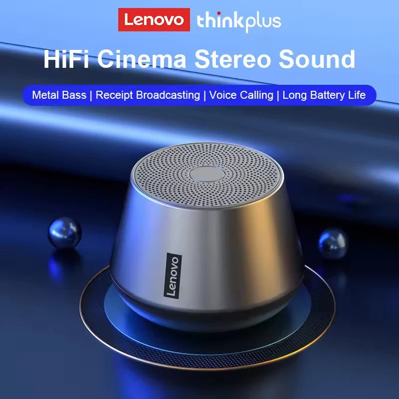 New Lenovo K3 Pro camping stereo wireless Bluetooth speaker HIFI sound quality Lenovo portable stereo surround sound udio player