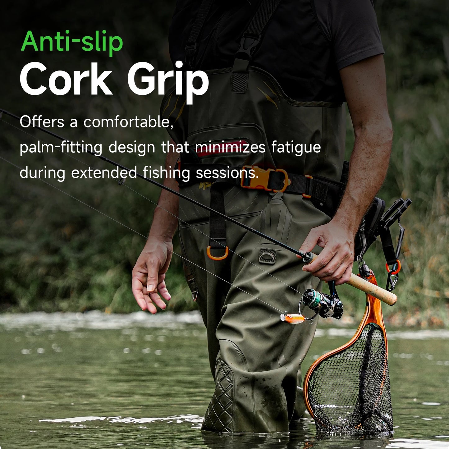 HANDING Magic L Micro BFS Fishing Rod 78g Carbon Fishing Rod Lure Weight 1-8g FUJI® O+A Guide Rings UL/L Casting Rod