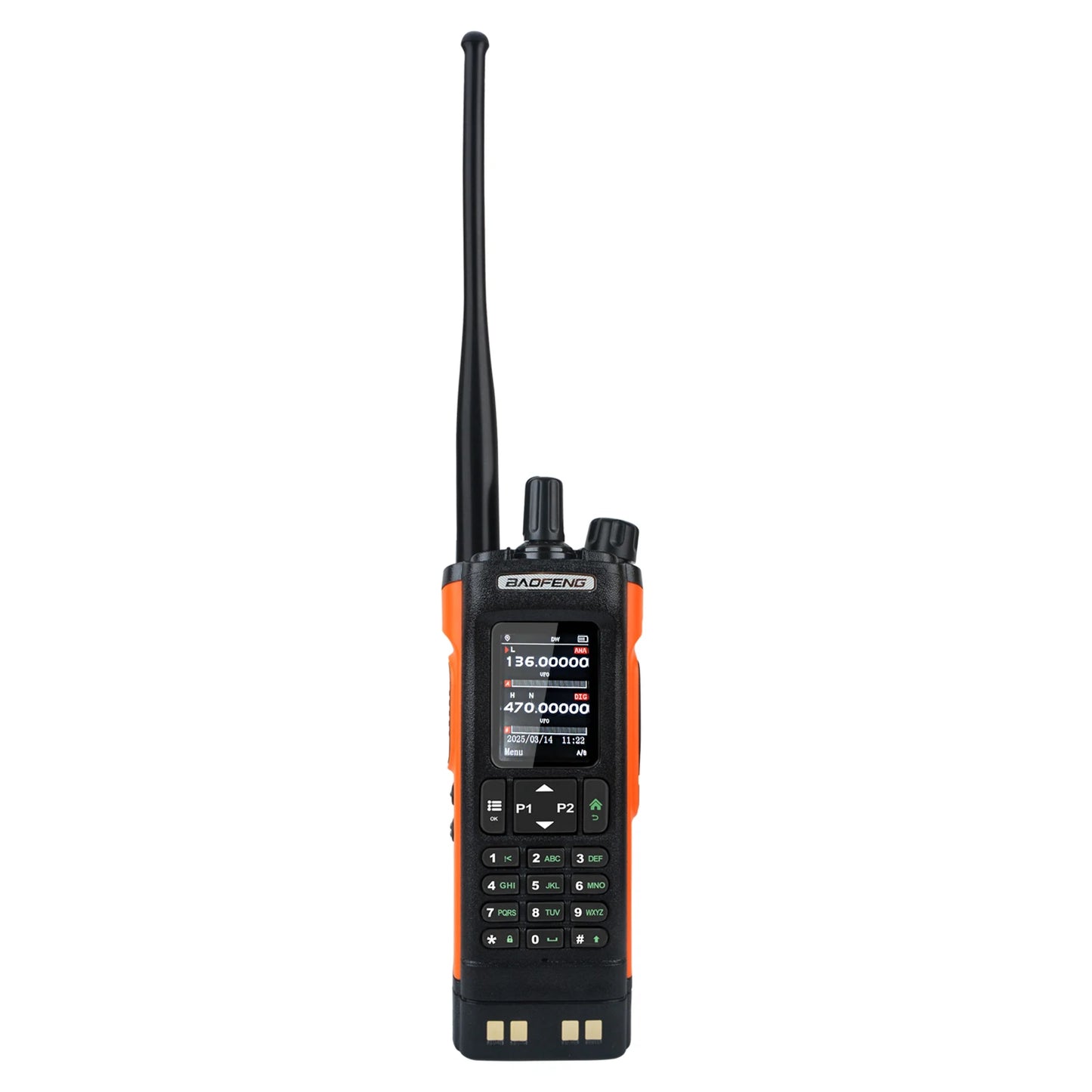 Baofeng DM-32 GPS APRS AES256 Encryption DMR Digital Analog UHF VHF Dual Band 8W Air Band FM Walkie Talkie DM-32UV