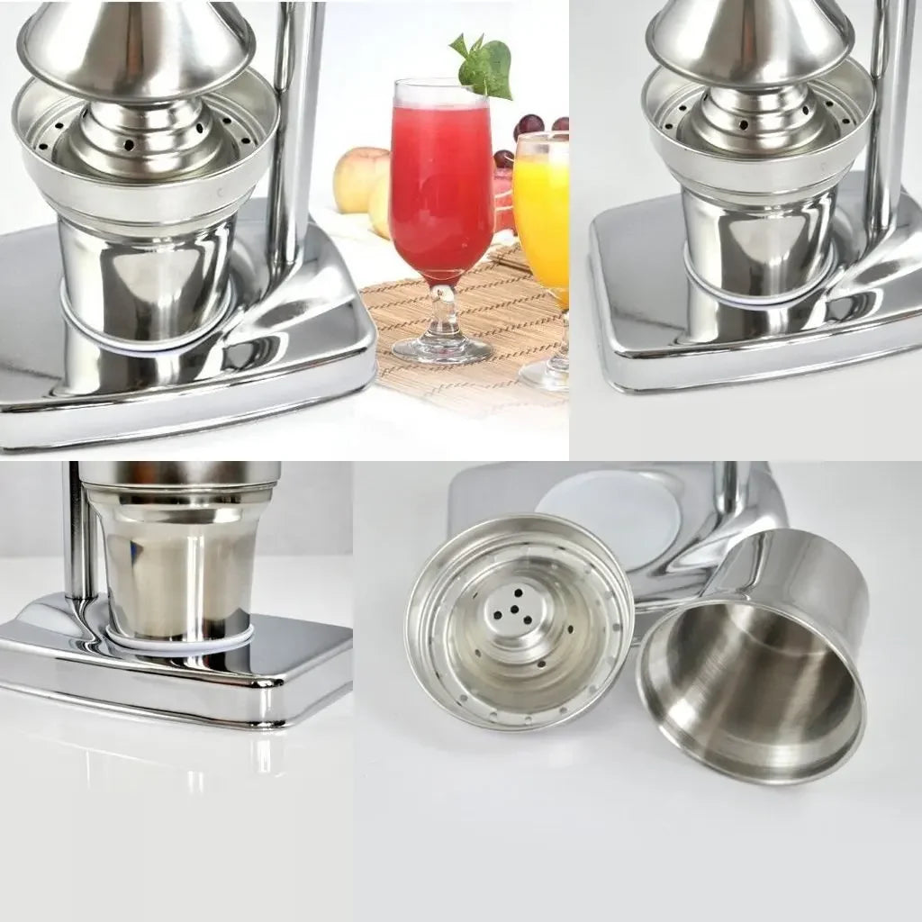 Stainless Steel Manual Juicer Handheld Vegetable Fruit Orange Juice Maker Home Squeezer Extractor Citrus Press Kitchen Tools