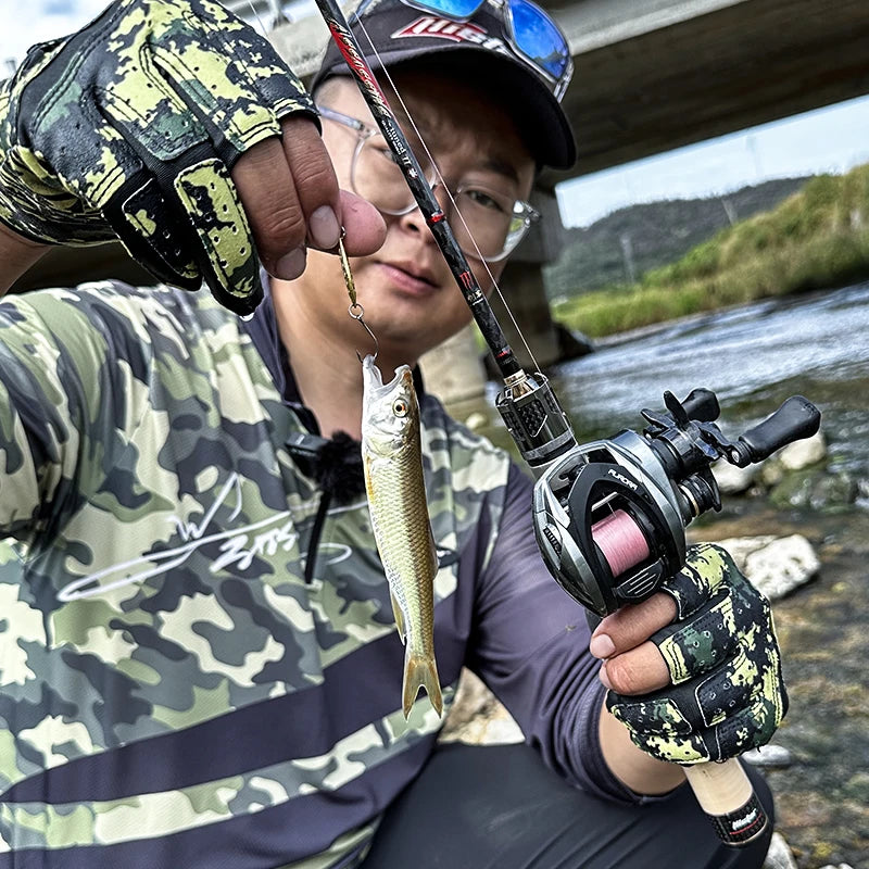 Histar Aurora AIR Light Lure BFS Bait Finesse System AT7 Aluminum Spool 115G UL 3D Dynamic Magnetic Braking Baitcasting Reel